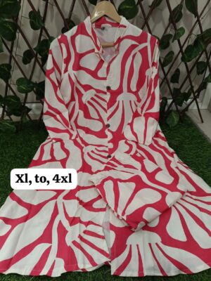 Kurti pant Red Kurti pant Set