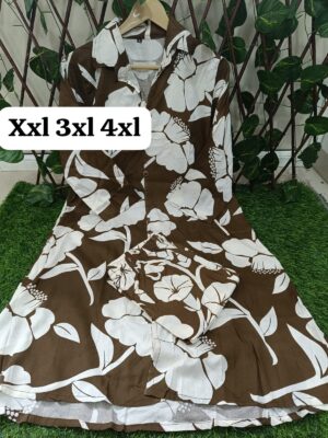 brown kurti women Brown kurti and pant