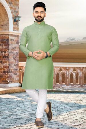 Light green kurta