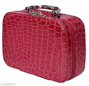 Makeup box Stylish Pu Leather Cosmetic Bag