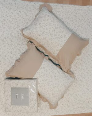 silvery bed sheet Bed sheet with pillow cover