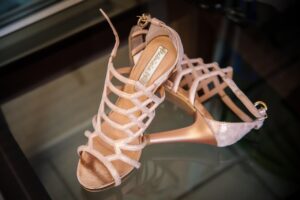 White sandal