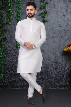 White kurta payjama