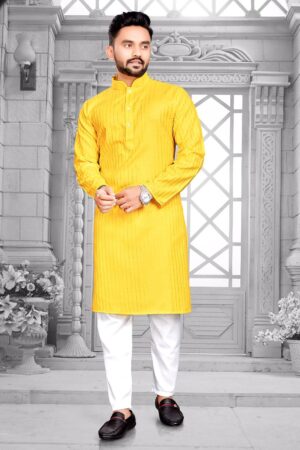 Yellow kurta