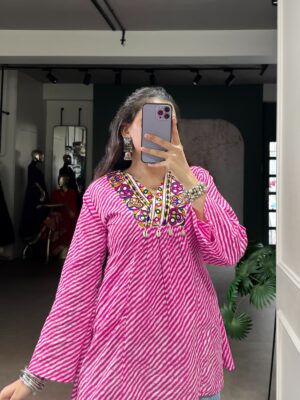 IMG-20250901-WA0510 Beautiful Navratri Special Ladies Tunic