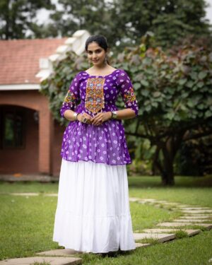 IMG-20250917-WA1215 Ethnic Women Lehenga With Kediya Top Set