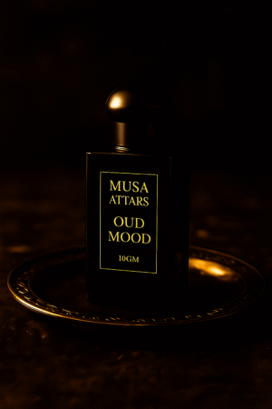 🌙 Musa Attars OUD MOOD 10GM – Premium Oriental Attar | Long-Lasting Unisex Fragrance | Luxury Concentrated Perfume Oil " Experience the essence of timeless luxury — with Musa Attars OUD MOOD"