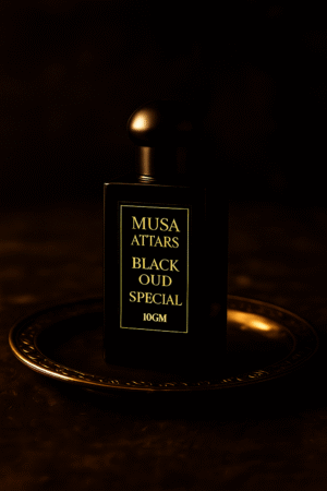 Black Oud Special 10 gm pack bu Musa Attars "musa attar"musa attars""perume musa"