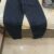 Black denim straight fit 30 size