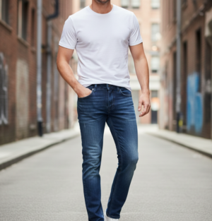 Gemini_Generated_Image_4acawk4acawk4aca "stretchable jeans""dark blue jeans""monkey wash"