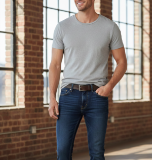 Gemini_Generated_Image_4myb334myb334myb (1) Blue jeans denim slip fit 28 size