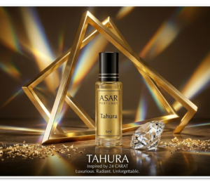 "TAHURA Attar is inspired by 24 CARAT"