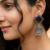 "oxidised silver-toned Jhumka earrings""cheap jhmuka""earrings"